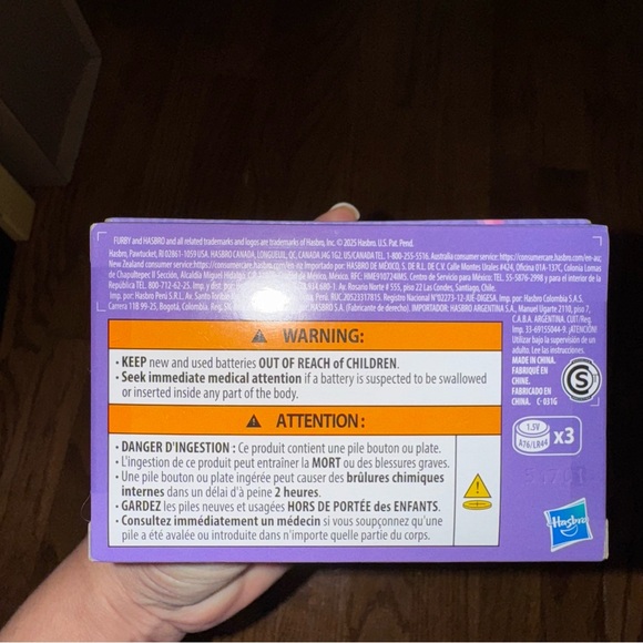 FURBY DJ Furblets Berry-Cup-Cake Mini Electronic Plush Toy with Funny Stretchabl - Picture 8 of 11